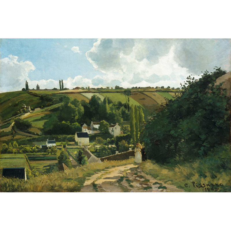 Jalais, Hill, Pontoise, H 12 po x l 18 po