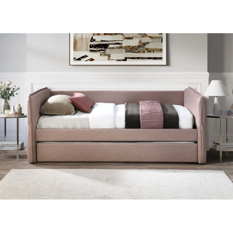 Lit de jour avec couchette, Mauve