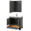 Ensemble de meuble-lavabo simple 36 "avec miroir Deborah-97696937-97696942-97718517
