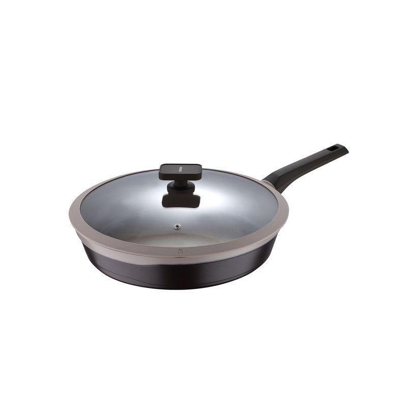 Aluminum Non-Stick Frying Pan, Brown