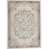 Hand-Knotted High-Quality Beige Area Rug