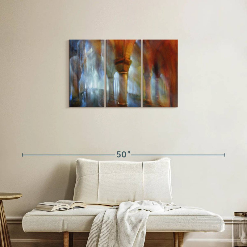 Lilie Portico, 20" H x 33" W