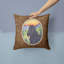 Coussin décoratif intérieur/extérieur brie