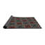 Tapis géométrique rouge / bleu-2100071389