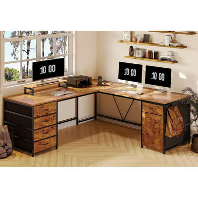 Bureau en L 63 po