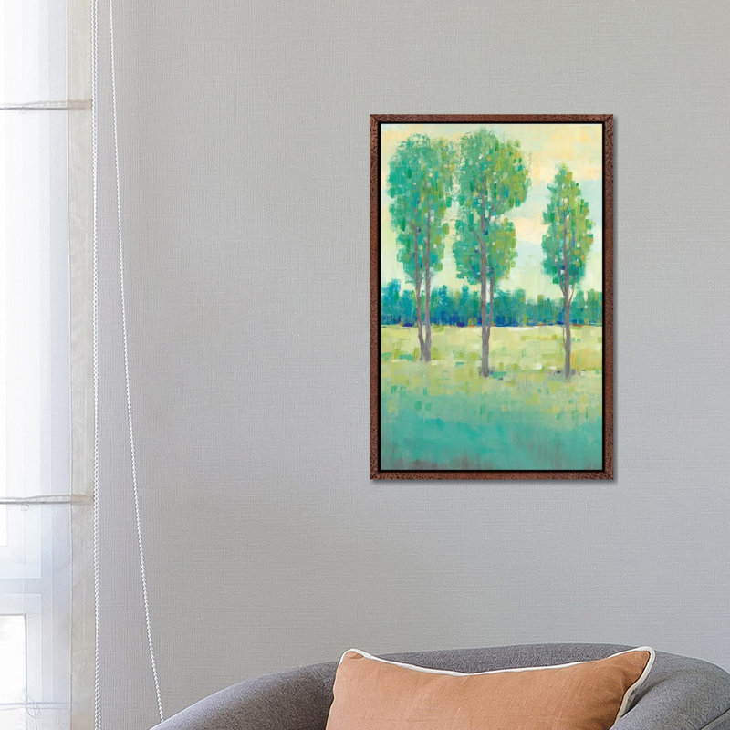 Spring Day II 1 Piece Wall Art on Canvas, 66.04 cm H x 45.72 cm W, Classic Wood Framed