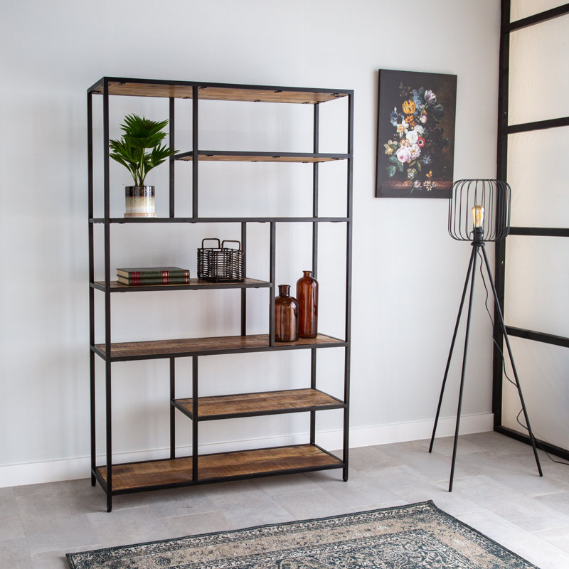 Hartland 188cm H Etagere Bookcase, 120x188
