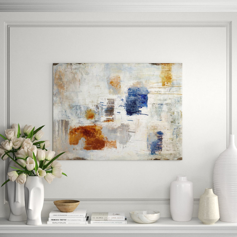 Calico Rain Print by Samuel Kane, 30" H x 40" W x 1.5" D, Plexi