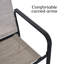 Chaise de salle à manger d'extérieur empilable (ensemble de 6)-289039126