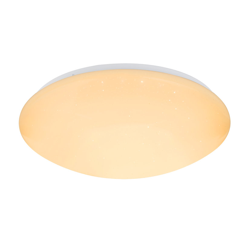 Felice Acrylic LED Flush Mount, 12cm H x 49cm W x 49cm D