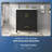 Korde Freestanding Single Bathroom Vanity With Solid Surface Composite Top-58293945-58287914