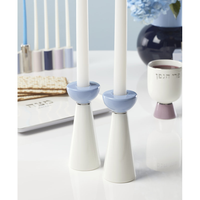 Kate Spade New York Oak Street Candlestick Holders, Set of 2