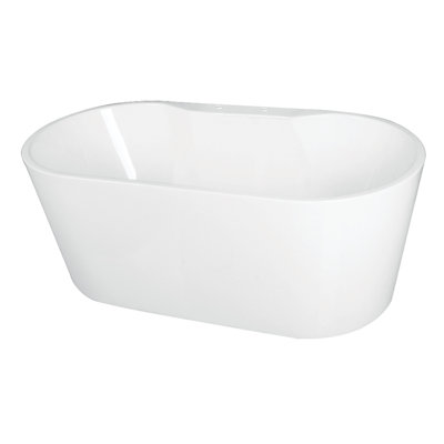 Eden 51" x 27" Freestanding Soaking Bathtub