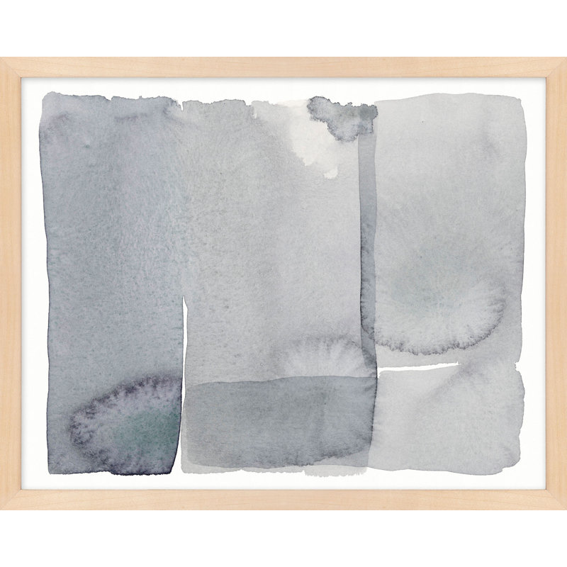 Gray On Gray 1 Print by Jacques Pilon, Brown, 16" H x 20" W