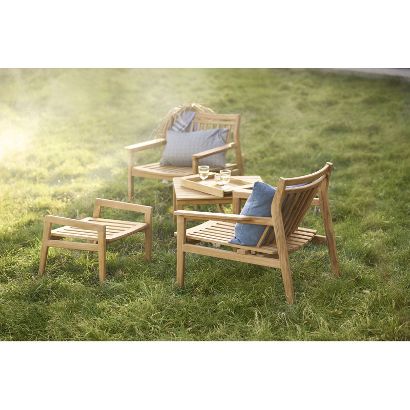 Sammen Outdoor Square Teak Garden Table