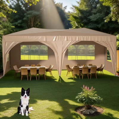 240.11'' W x 120.11'' D Steel Canopy