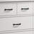 Cassini 51" White 6-Drawer Dresser
