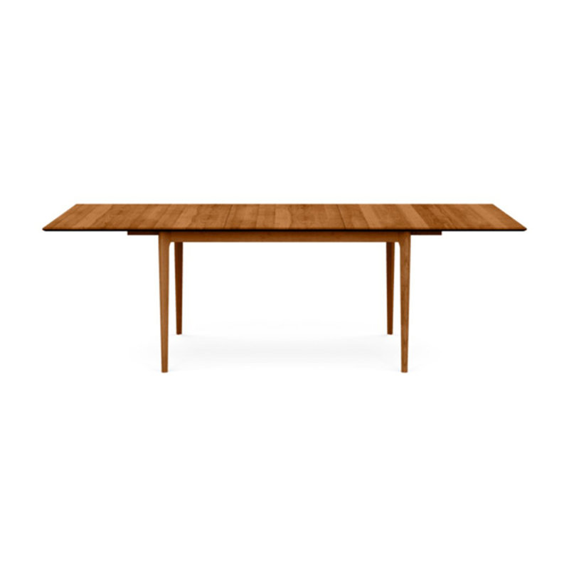 Sarah Four Leg Extension Table, Autumn Cherry, 42" W x 96" L