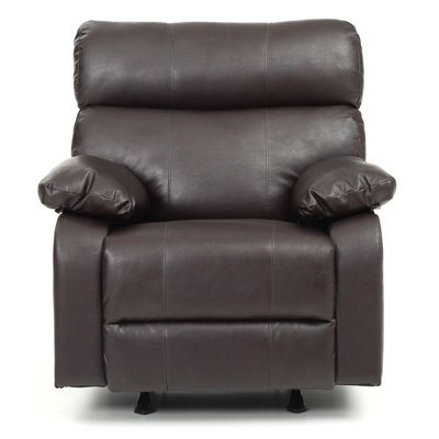 Manny Reclining Chair, Dark Brown
