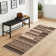 Geometric Machine Washable Rug for Living Room Bedroom Striped Non-Slip Low Pile Rubber Backing Area Rug for Playroom Office Kitchen Dining Room Dorm and Bedside Decor