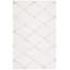 Tapis géométrique en laine / coton touffeté à la main Donnach-176216258