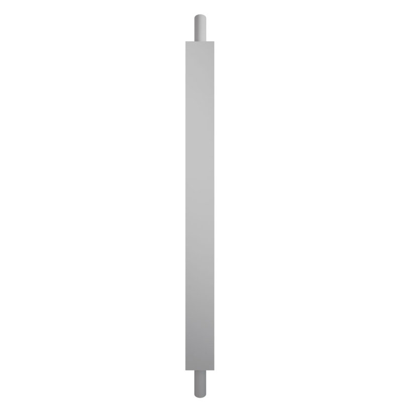 Balustre carré Endurathane série 500, polyuréthane apprêté en usine, H 20 po x l 1,75 po x P 1,75 po