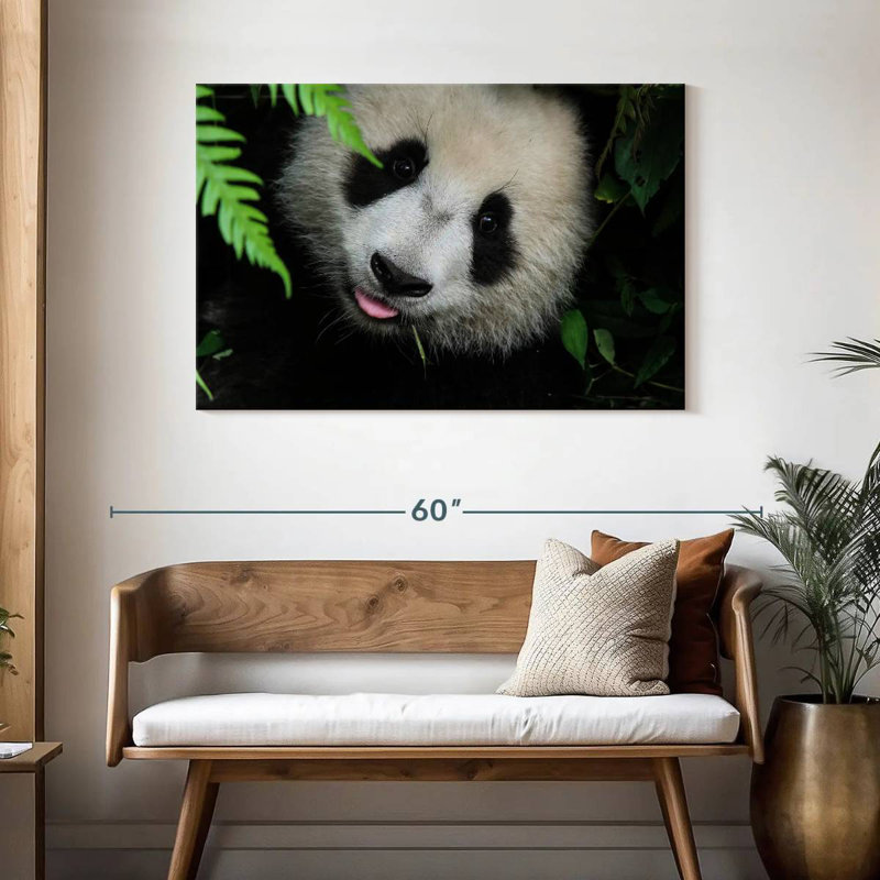 Panda Surprise, 30" H x 45" W