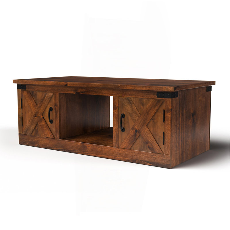 48 Inch Coffee Table, Brown