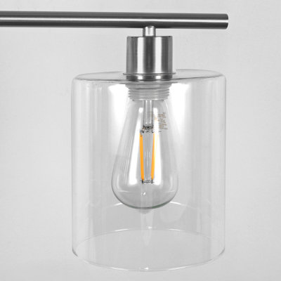 6.7'' H x 3.9'' W Glass Drum Pendant Shade