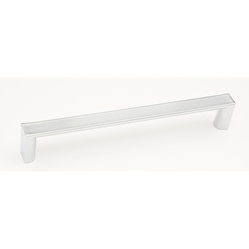 128mm Style Cents Pull, 6 3/10", Polished Chrome