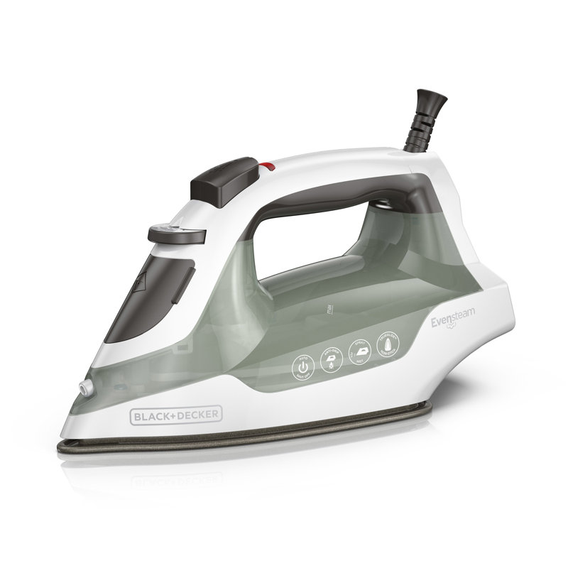 Fer à repasser à vapeur compacte 1200 W avec explosion de vapeur et technologie de vapeur verticale Black + Decker