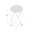 Chylie Mirrored Glass Top End Table-1363105719