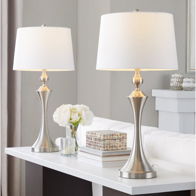 Mattoon 30.75" Table Lamp Set with USB