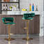 Tabouret de bar pivotant réglable Quamba
