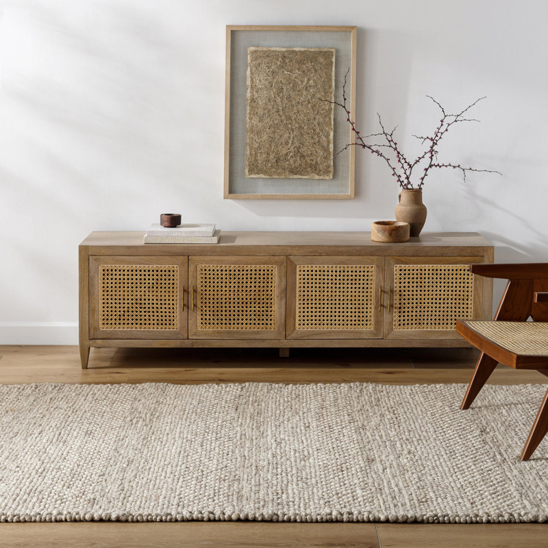 Amarilla Rectangle Wool Area Rug, Rectangle 8' x 10'