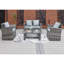 Majoch Polyethylene (PE) Wicker 4 - Person Seating Group with Cushions