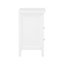 Table de chevet 2 tiroirs Weston White-407654769