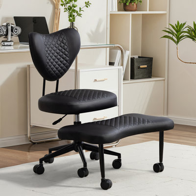 Office Chair, Side Chair With Height-Adjustable Design For Home Office