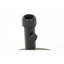 Support de parasol en béton de 66 lb, pouvant accueillir un parasol de 10 pieds, base brune, assurant une base solide pour 10 pieds