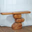 Console de style moderne en bois massif.-880910458-880910460