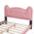 Ceasar Vegan Leather Platform Bed-7419391-7419385