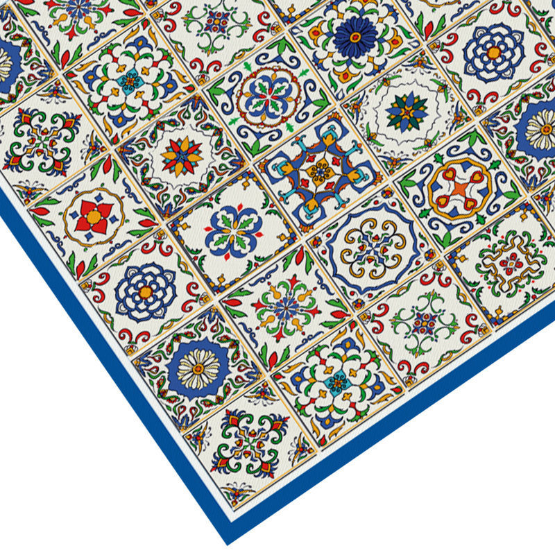 Davanti Vinyl Floor Mat - Tile Collection, Rectangle 2' x 3'