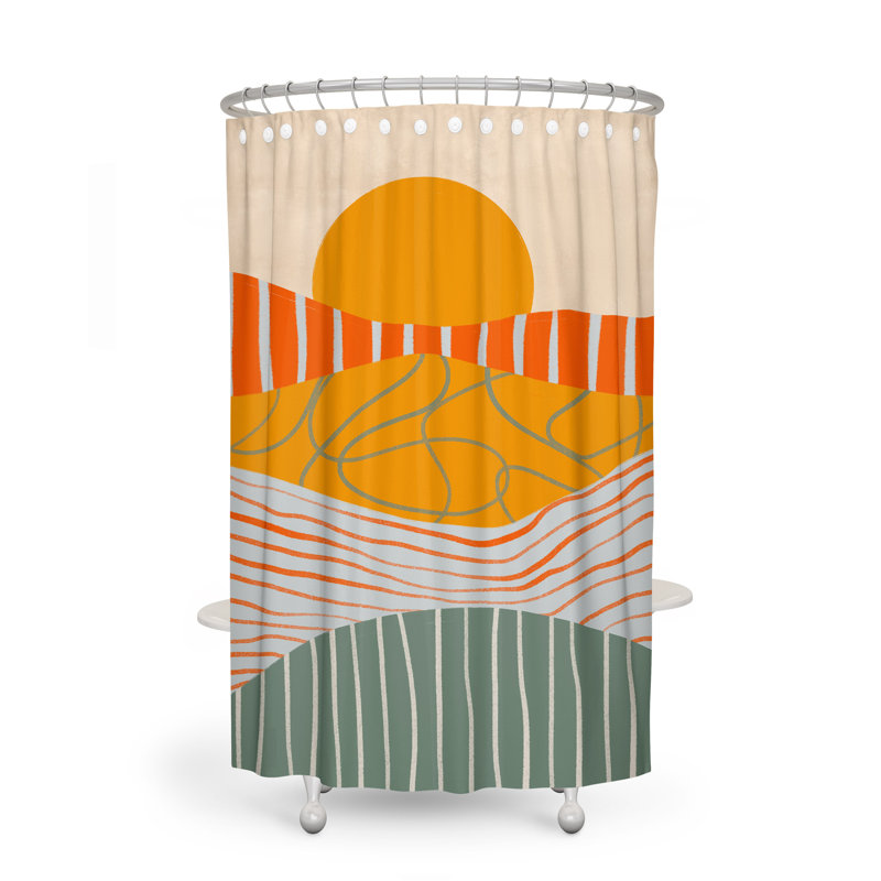 Shower Curtain, 72" H x 70" W