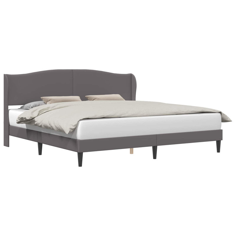 Bed, Grey, Super King (6')