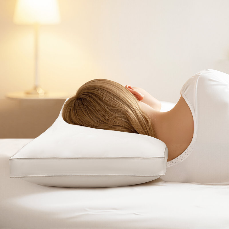 Bed Pillows King Size Goose Fluffy Pillows for Sleeping