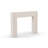 Gatsby Cast Stone Fireplace Surround with Beveled Hearth-103747994-103748000