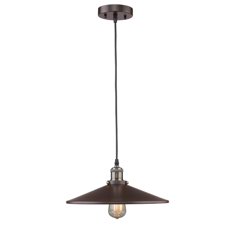 Luminaire suspendu conique à 1 lumière Holbeach