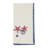 Coastal Motif Cotton Decorative Napkins (Set of 4) – Embroidered Marine Detail for Dining and Entertaining, 18"x18"