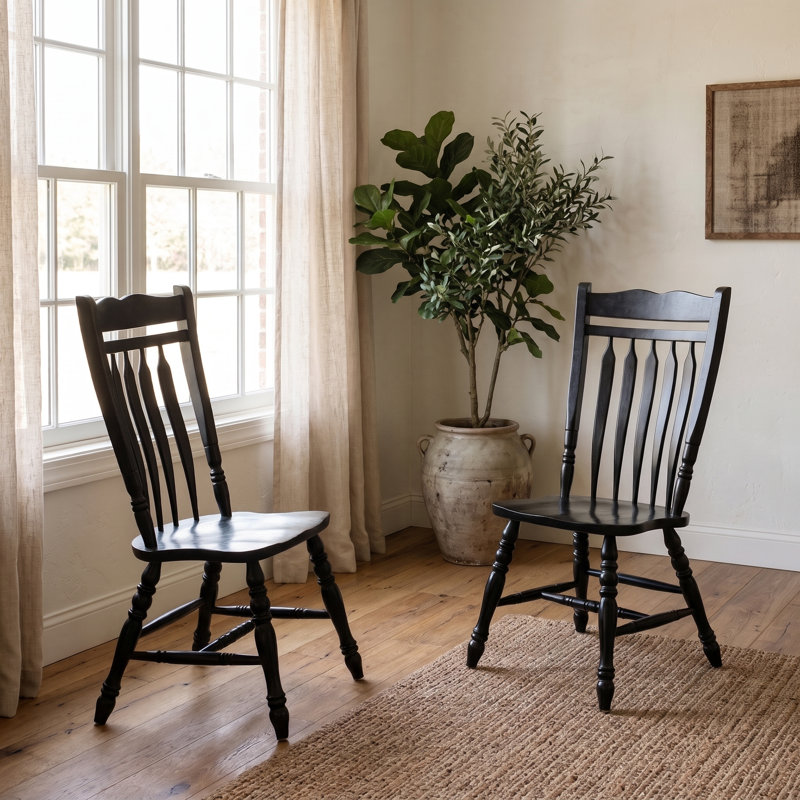 Chaise en bois massif Azizi