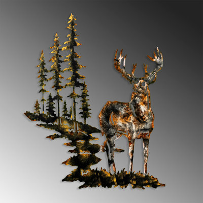 Rustic Wall Decor on Metal